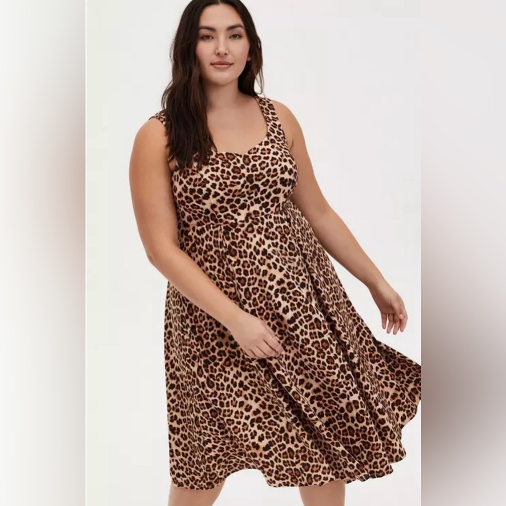 Torrid Leopard Print Dress